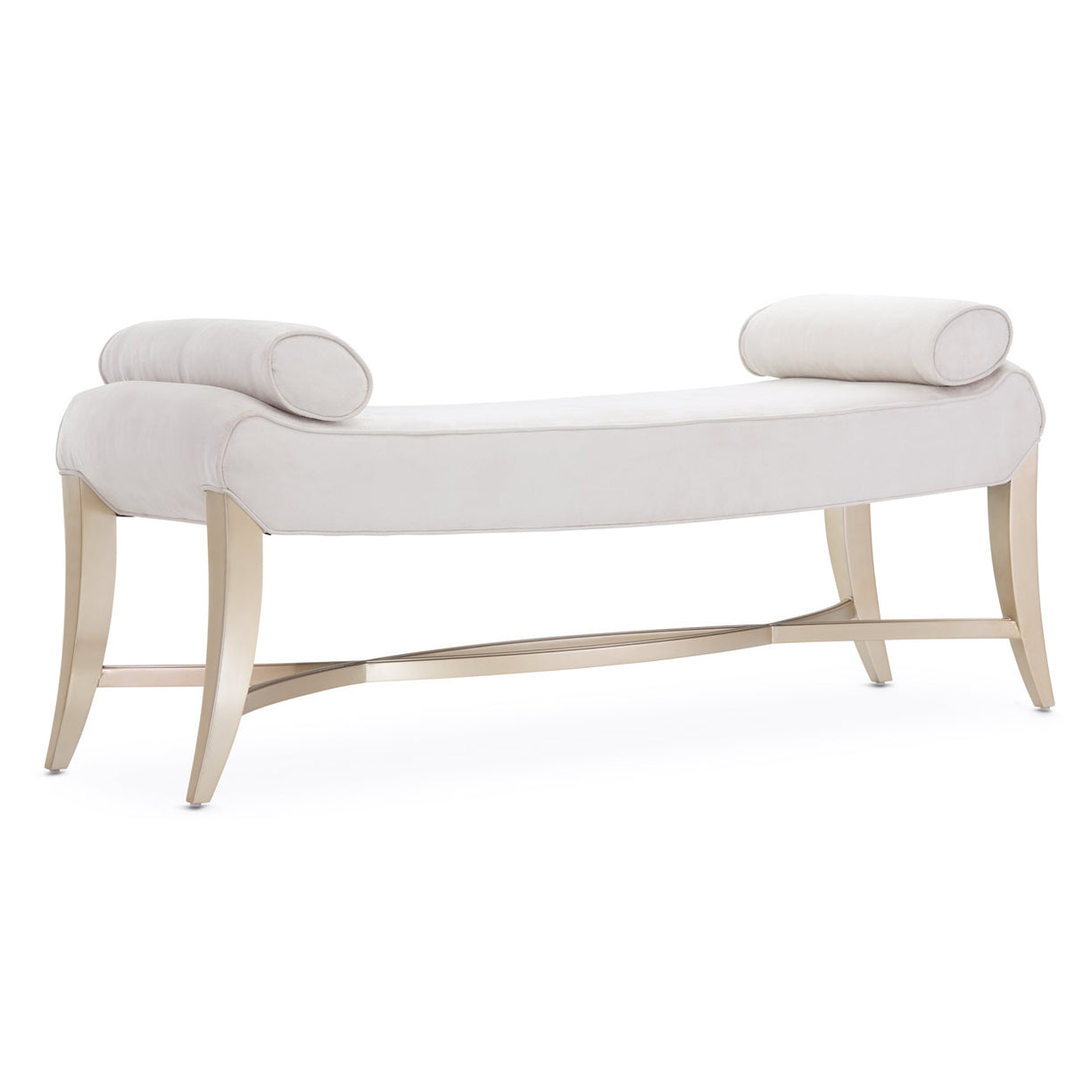Malibu Crest Chardonnay Bed Bench from Michael Amini - Luna Furniture