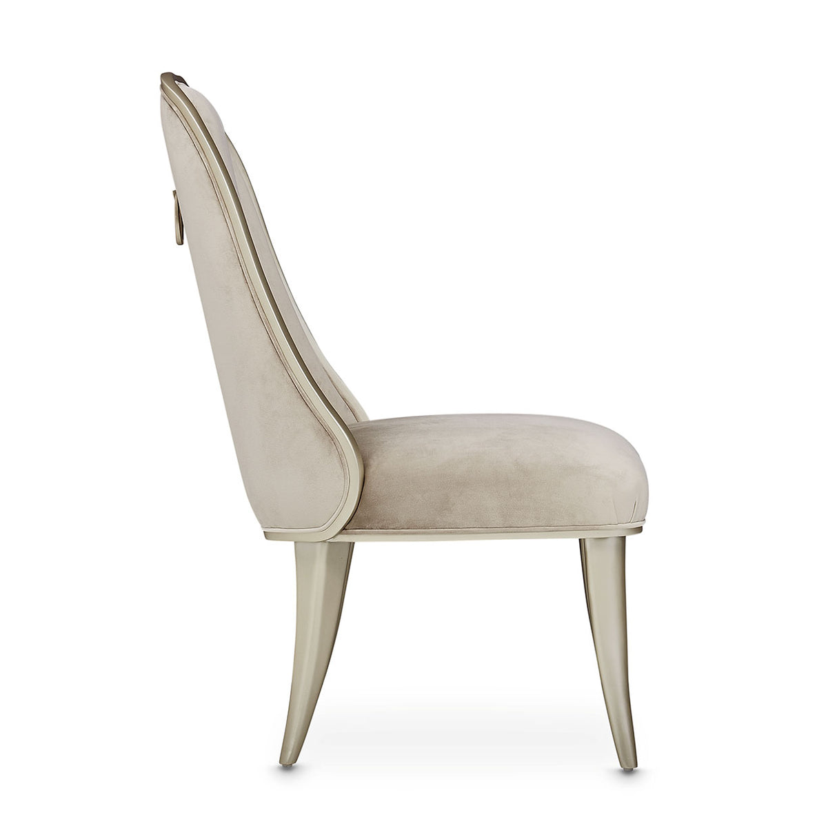 Villa Cherie Hazelnut Dining Side Chair from Michael Amini - Luna Furniture