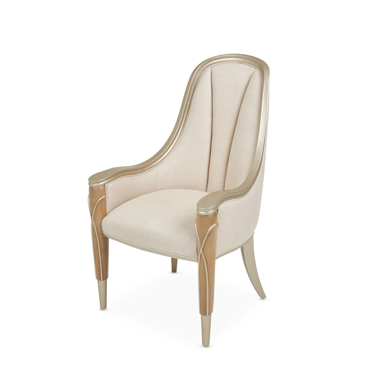 Villa Cherie Caramel Dining Arm Chair from Michael Amini - Luna Furniture