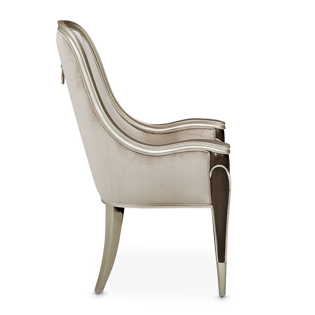 Villa Cherie Hazelnut Dining Arm Chair from Michael Amini - Luna Furniture