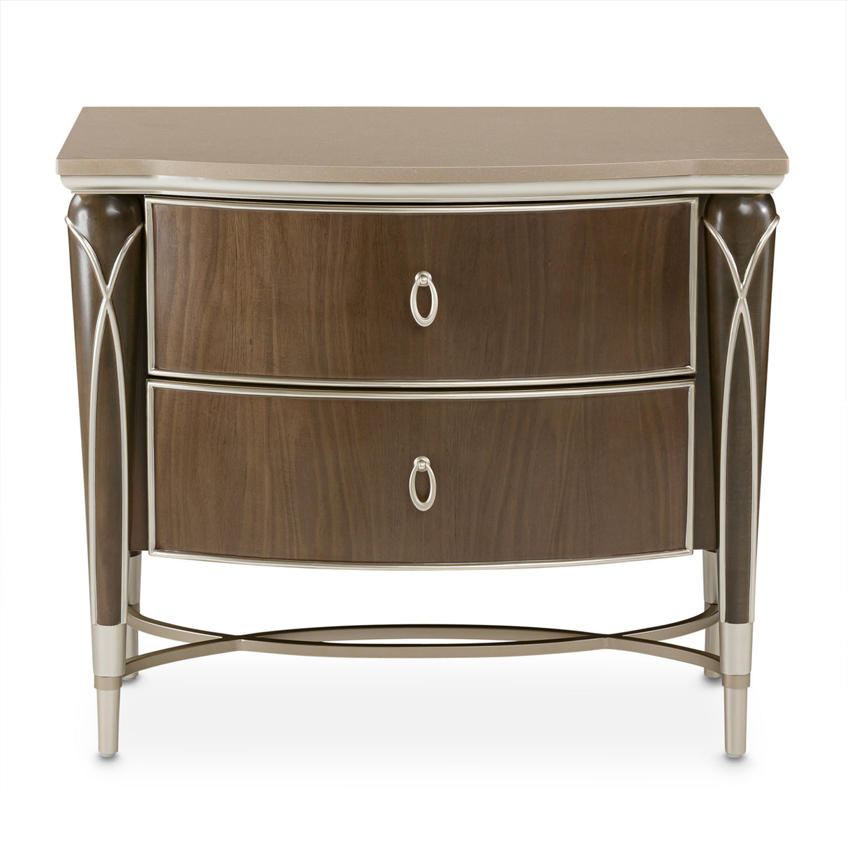Villa Cherie Hazelnut Nightstand from Michael Amini - Luna Furniture