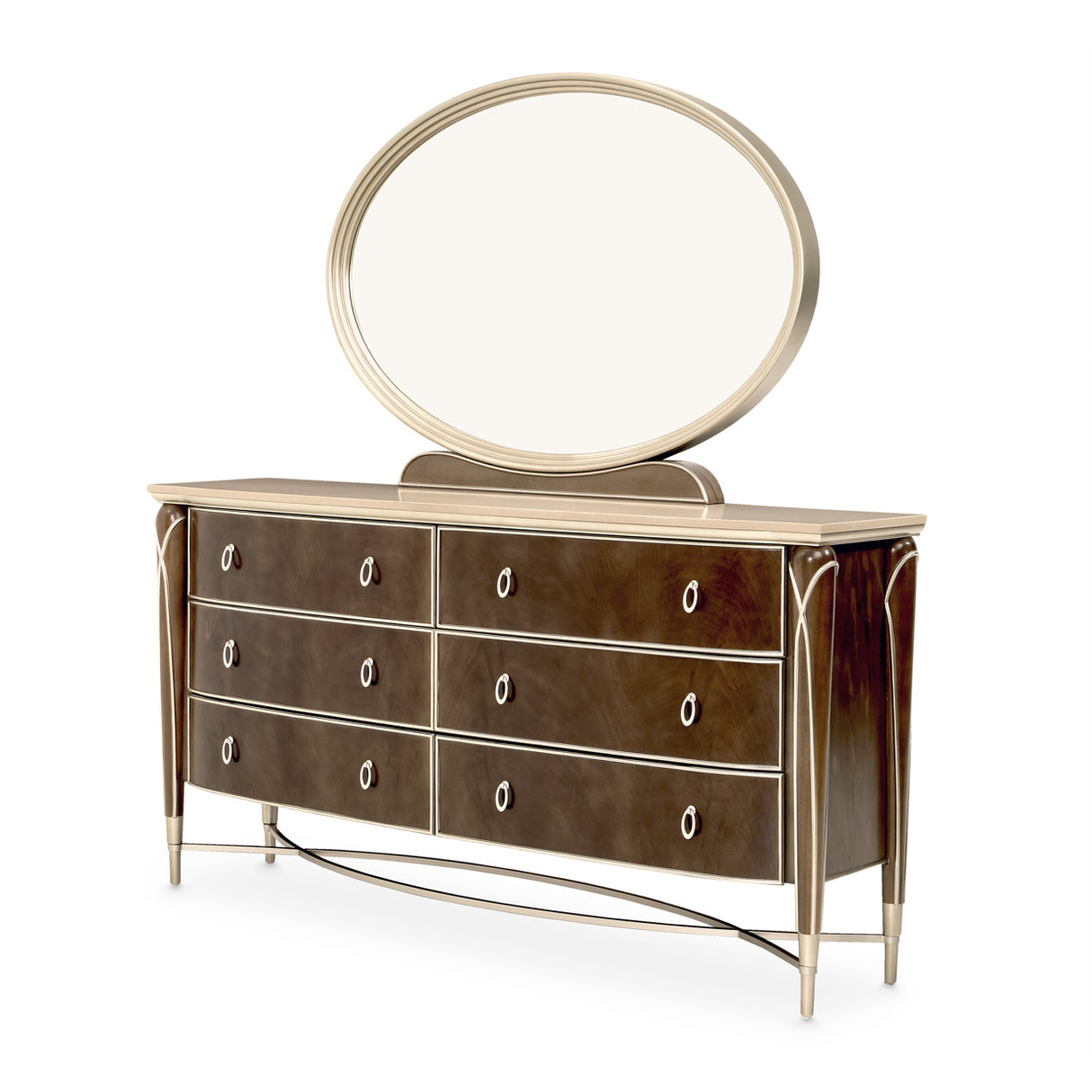 Villa Cherie Hazelnut Dresser from Michael Amini - Luna Furniture