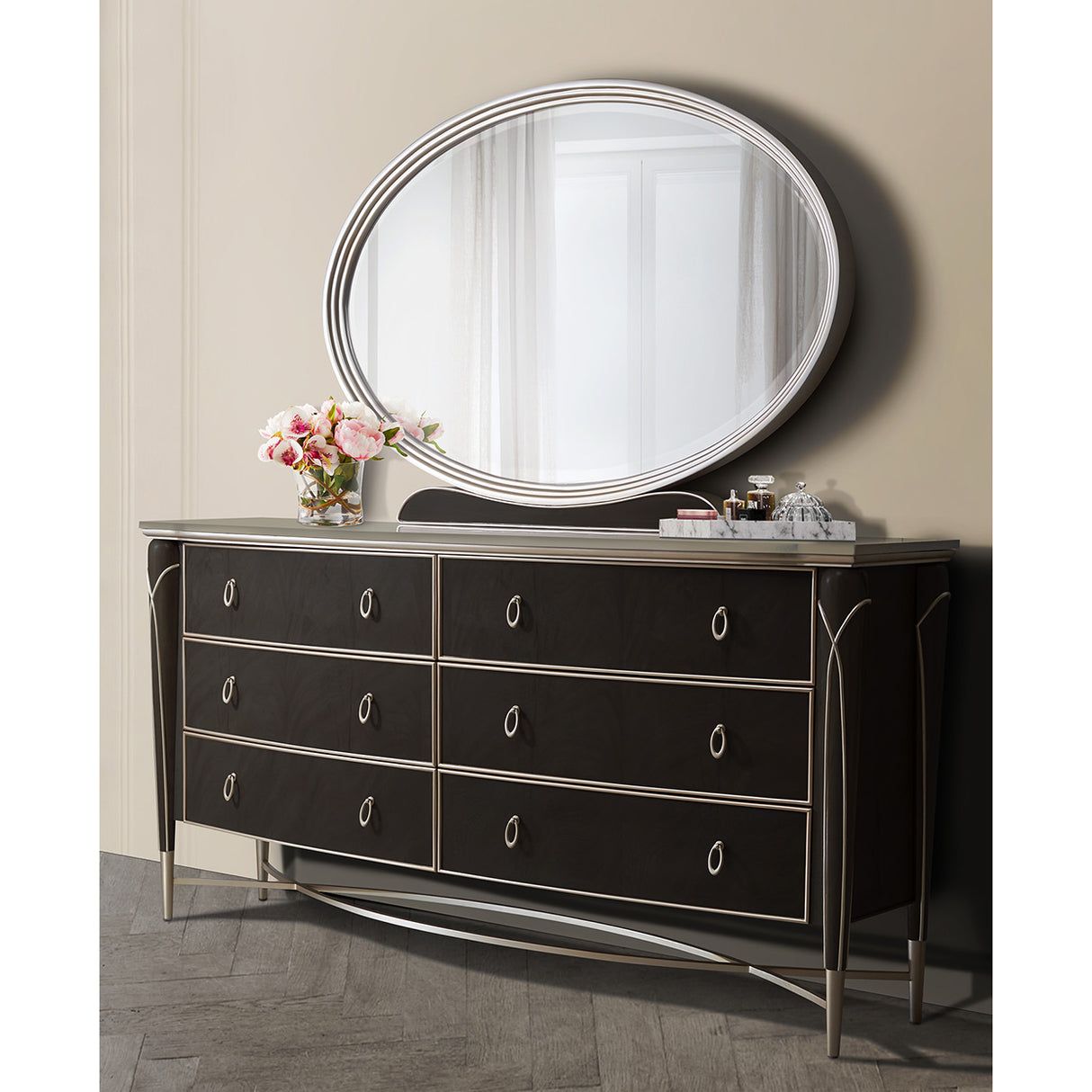 Villa Cherie Hazelnut Dresser from Michael Amini - Luna Furniture