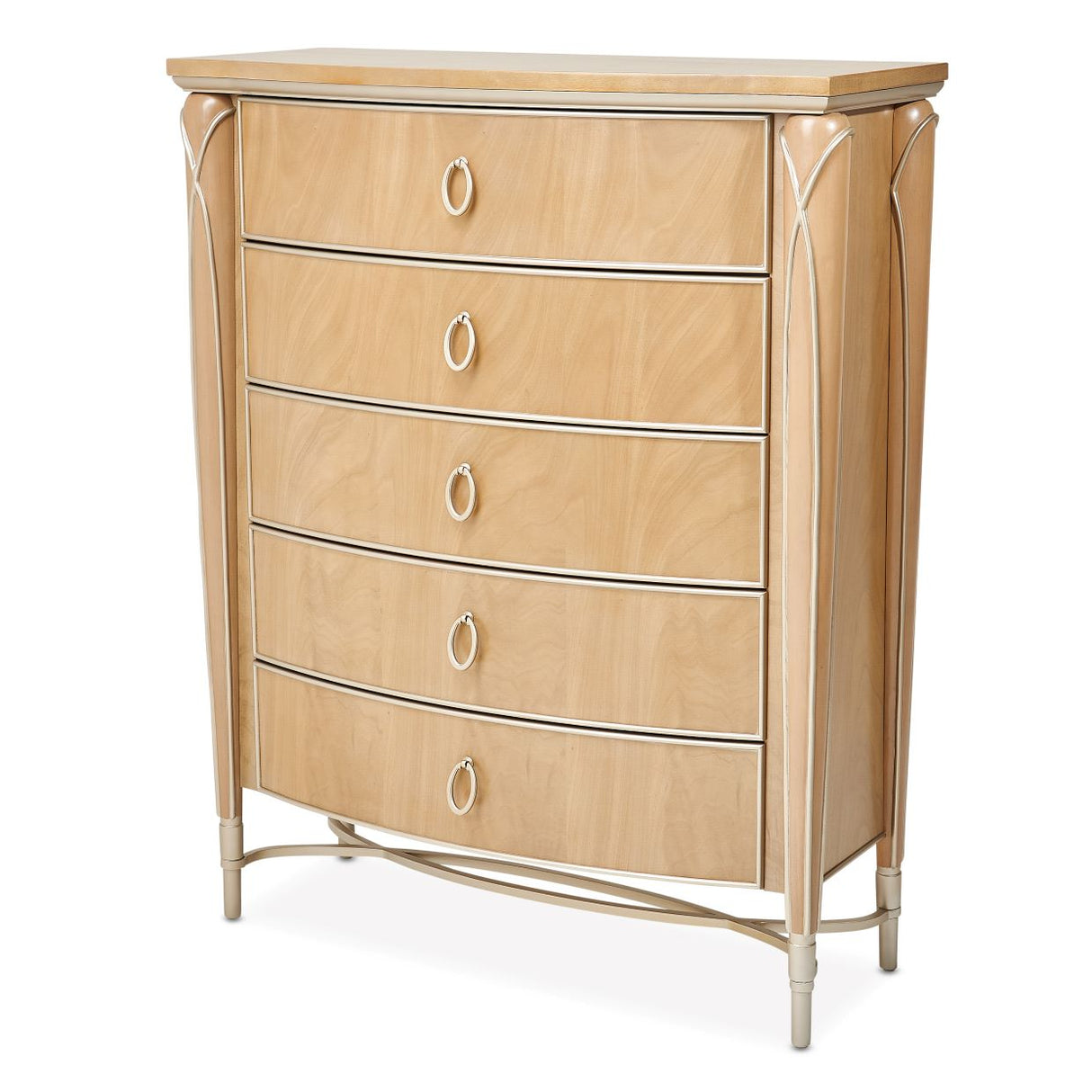 Villa Cherie Caramel Highboy Chest from Michael Amini - Luna Furniture