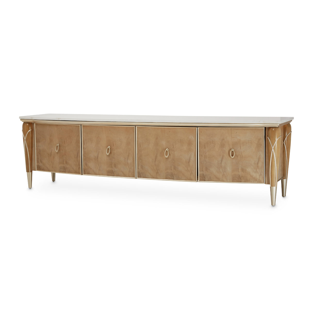 Villa Cherie Caramel Media Cabinet from Michael Amini - Luna Furniture