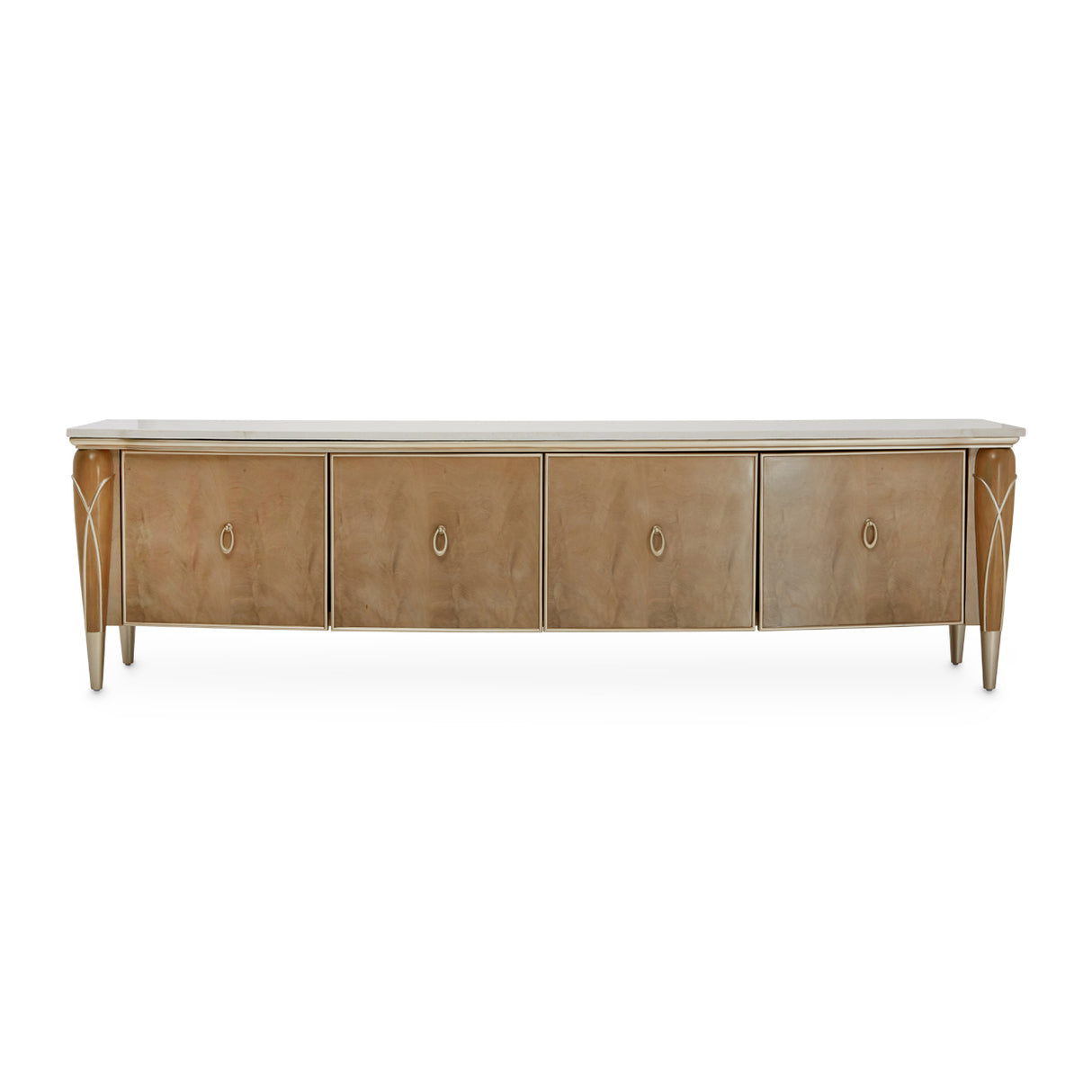 Villa Cherie Caramel Media Cabinet from Michael Amini - Luna Furniture