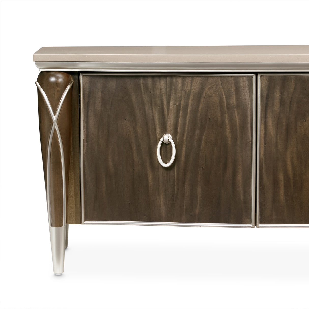 Villa Cherie Hazelnut Media Cabinet from Michael Amini - Luna Furniture