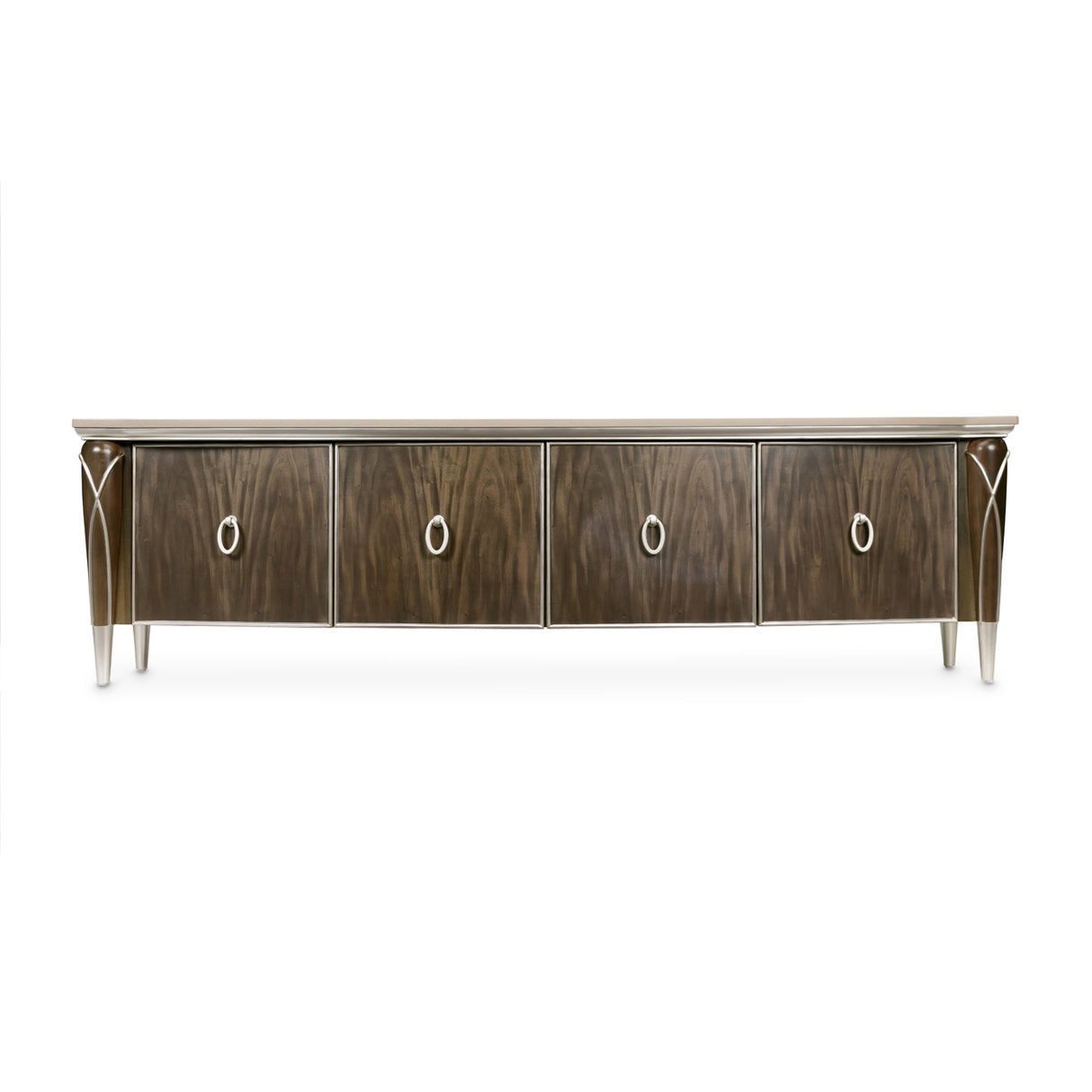 Villa Cherie Hazelnut Media Cabinet from Michael Amini - Luna Furniture