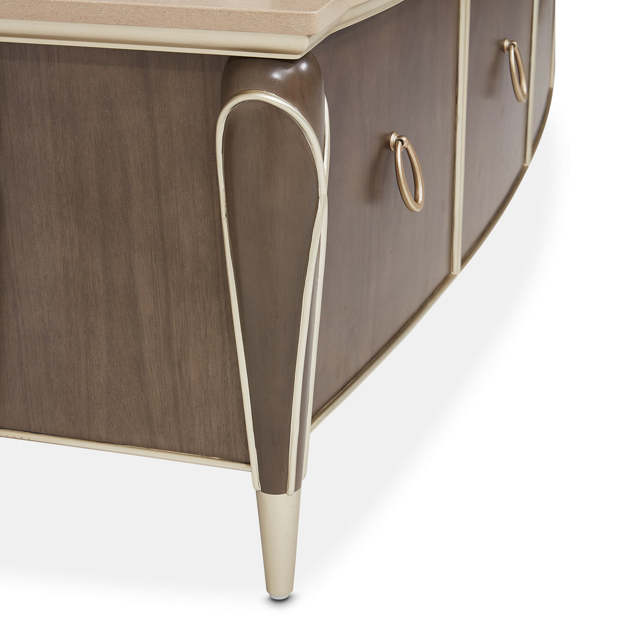 Villa Cherie Hazelnut Media Cabinet from Michael Amini - Luna Furniture