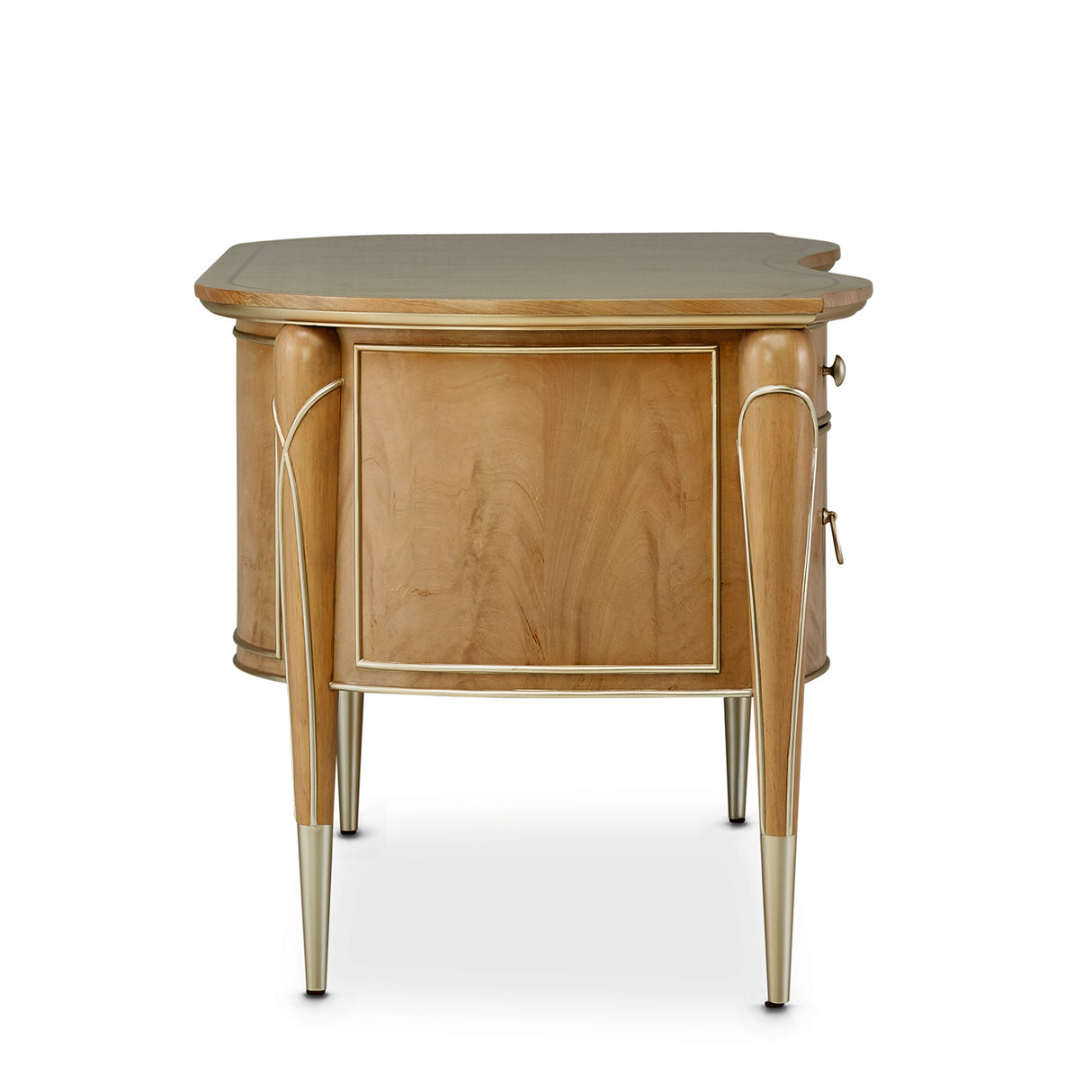 Villa Cherie Caramel Desk from Michael Amini - Luna Furniture