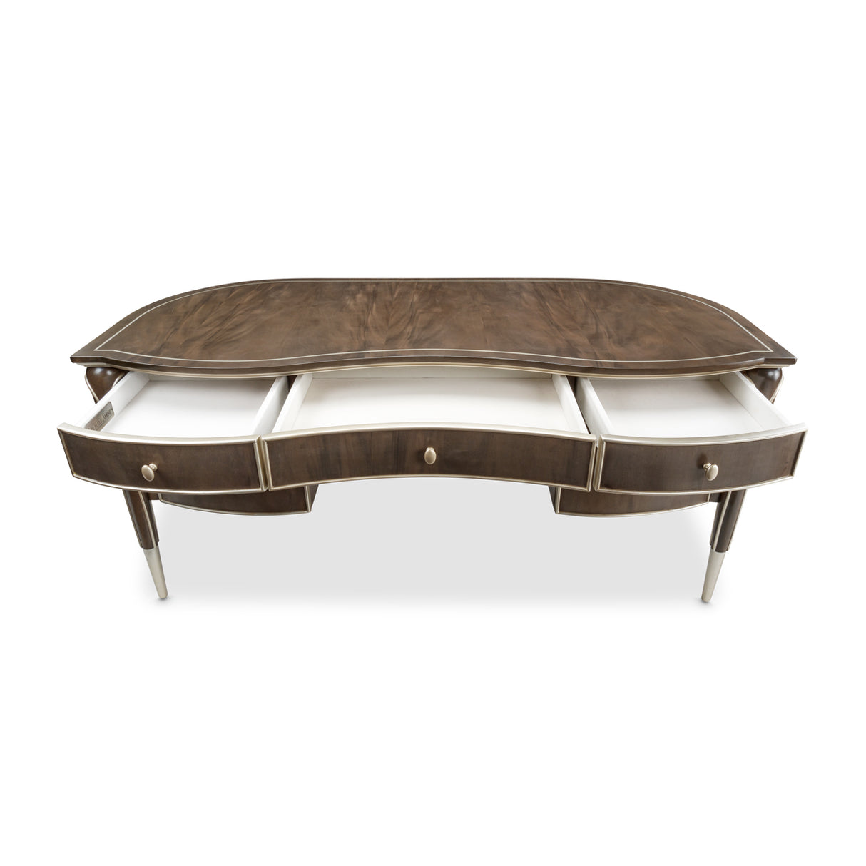 Villa Cherie Hazelnut Desk from Michael Amini - Luna Furniture