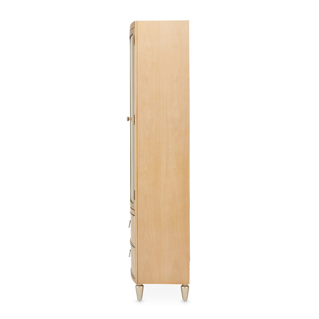 Villa Cherie Caramel Display Cabinet from Michael Amini - Luna Furniture