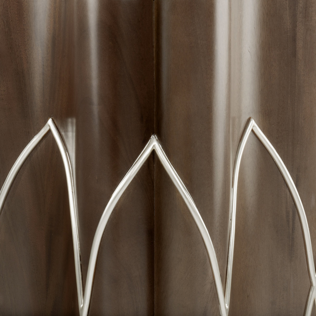 Villa Cherie Hazelnut Chairside Table from Michael Amini - Luna Furniture