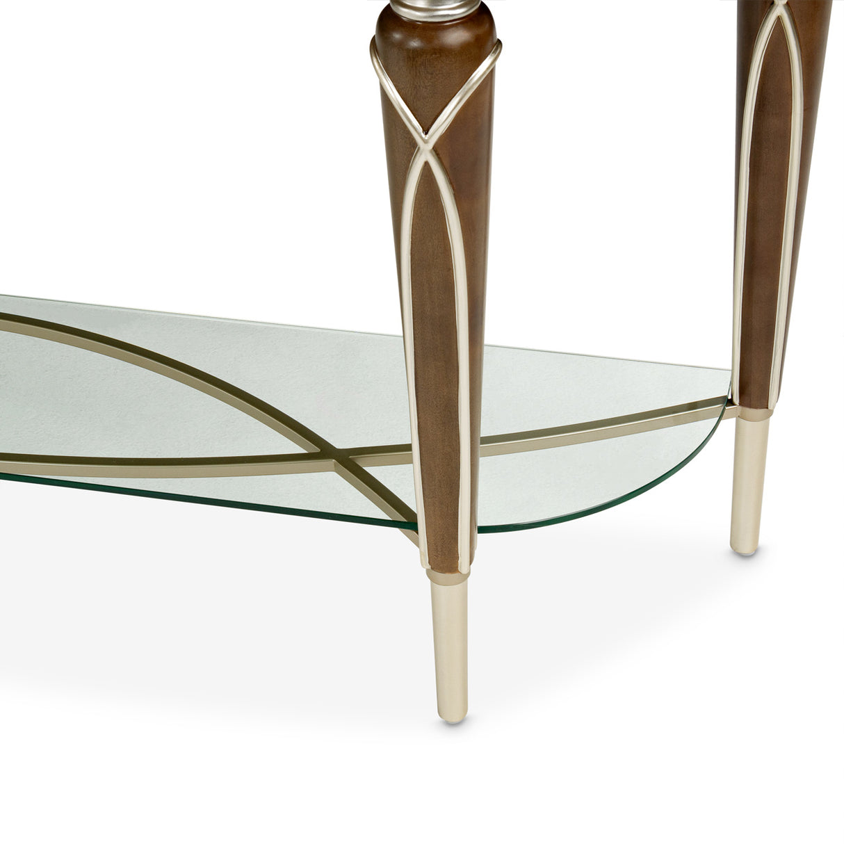 Villa Cherie Hazelnut Console Table from Michael Amini - Luna Furniture
