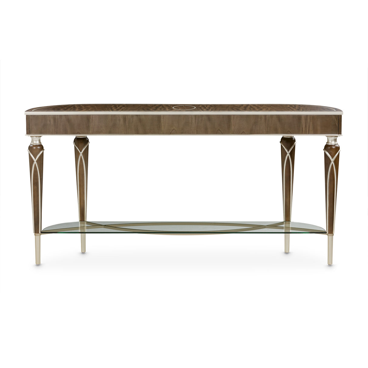 Villa Cherie Hazelnut Console Table from Michael Amini - Luna Furniture
