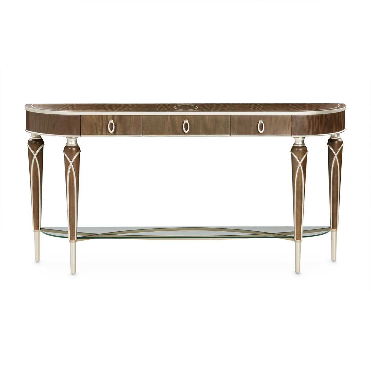Villa Cherie Hazelnut Console Table from Michael Amini - Luna Furniture