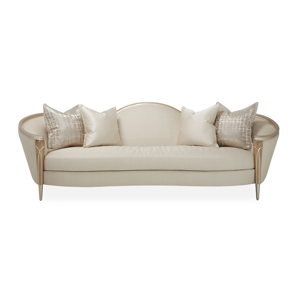 Villa Cherie Caramel Sofa from Michael Amini - Luna Furniture