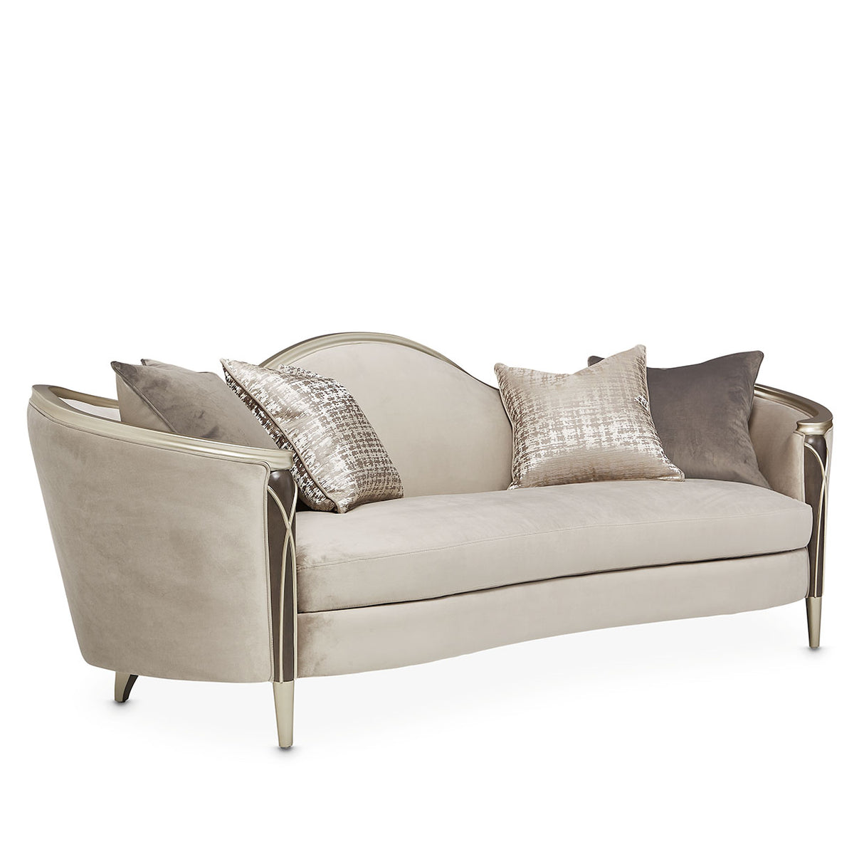 Villa Cherie Hazelnut Sofa from Michael Amini - Luna Furniture