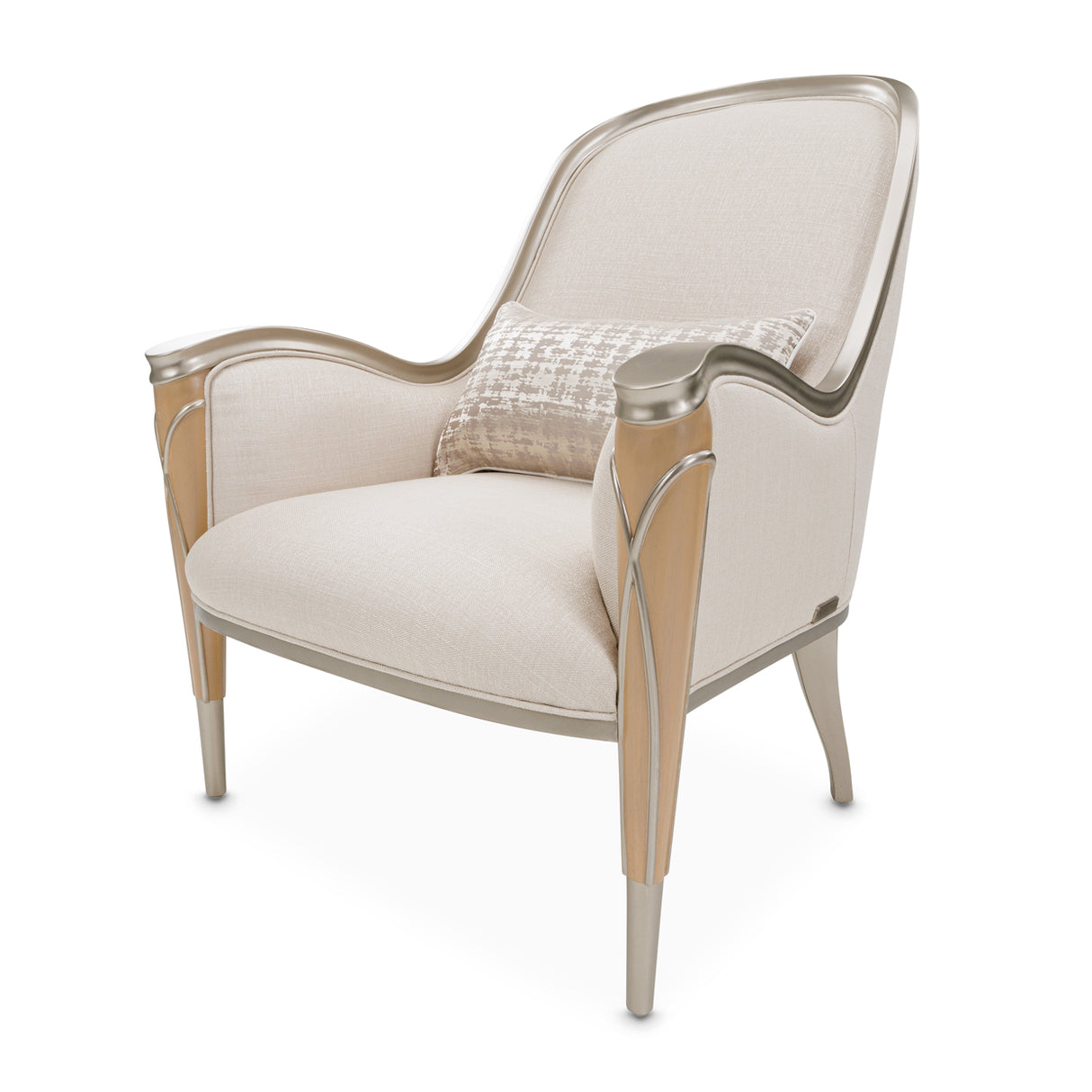Villa Cherie Caramel Accent Chair from Michael Amini - Luna Furniture