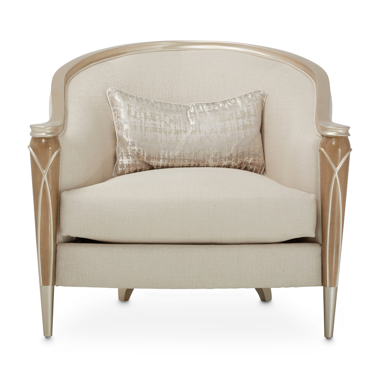 Villa Cherie Caramel Matching Accent Chair from Michael Amini - Luna Furniture
