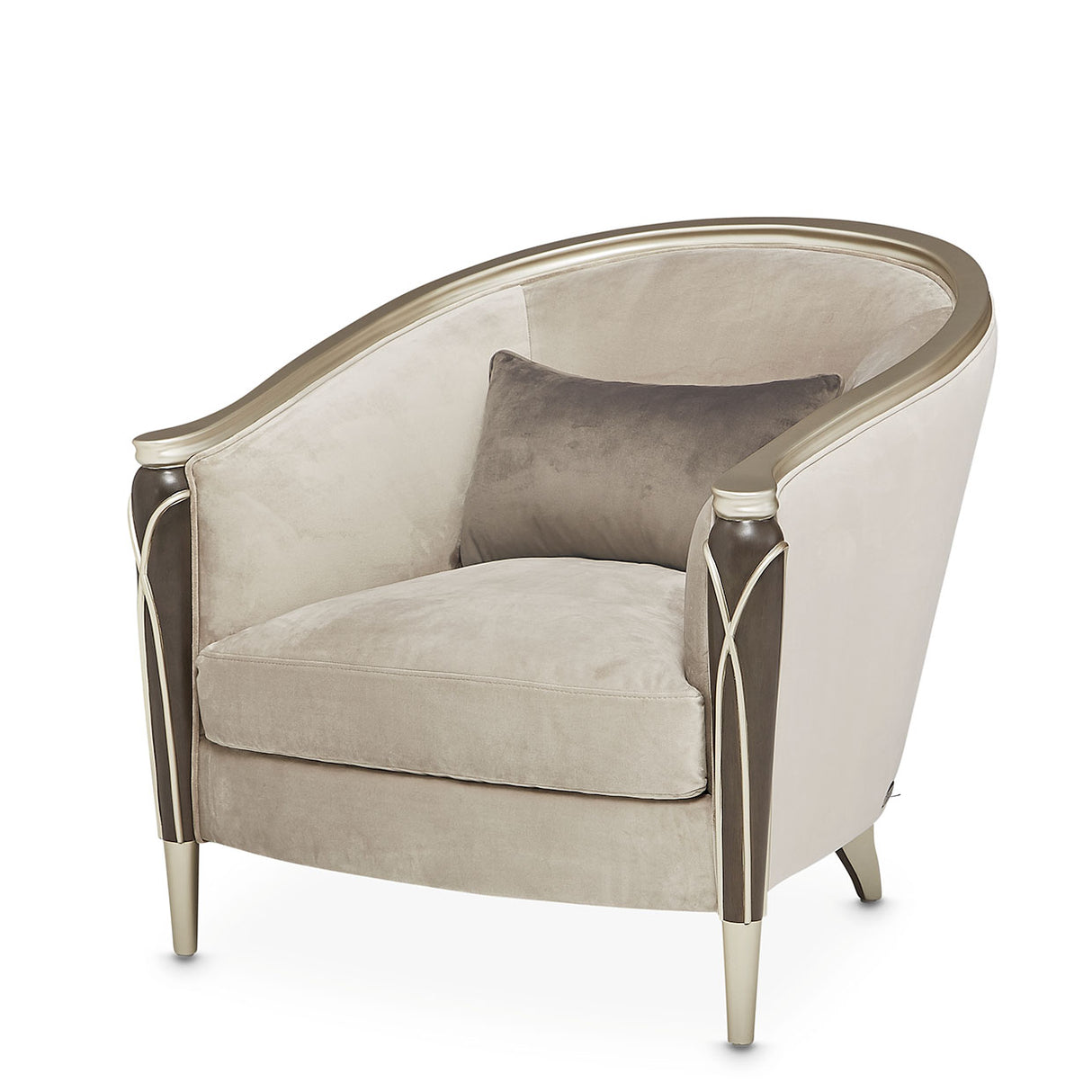 Villa Cherie Hazelnut Matching Accent Chair from Michael Amini - Luna Furniture
