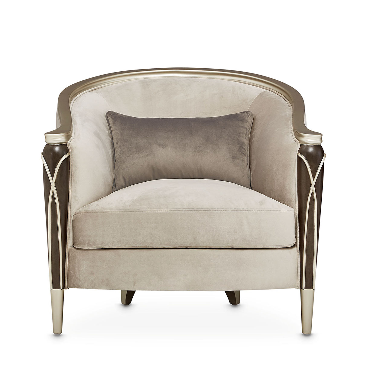 Villa Cherie Hazelnut Matching Accent Chair from Michael Amini - Luna Furniture
