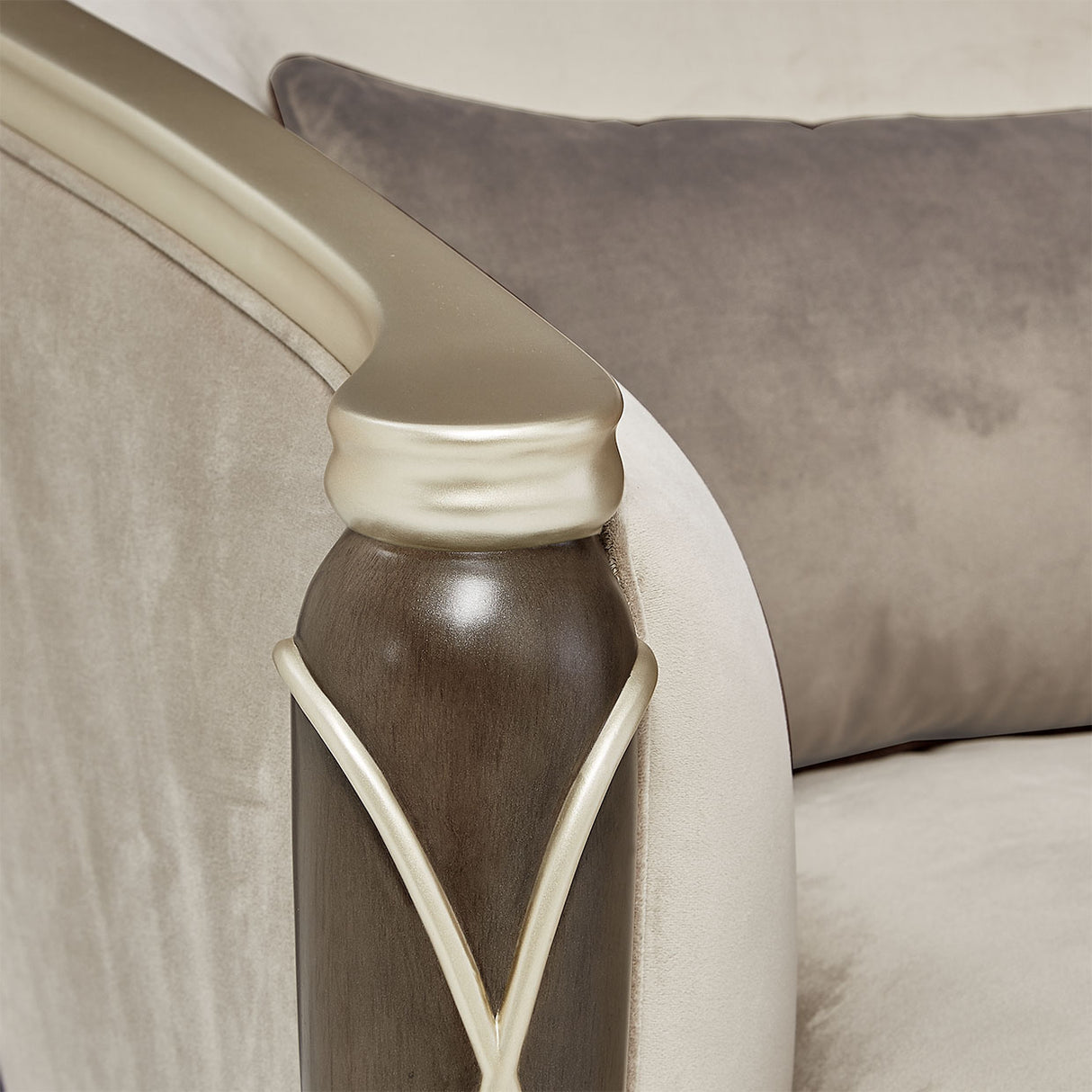 Villa Cherie Hazelnut Matching Accent Chair from Michael Amini - Luna Furniture