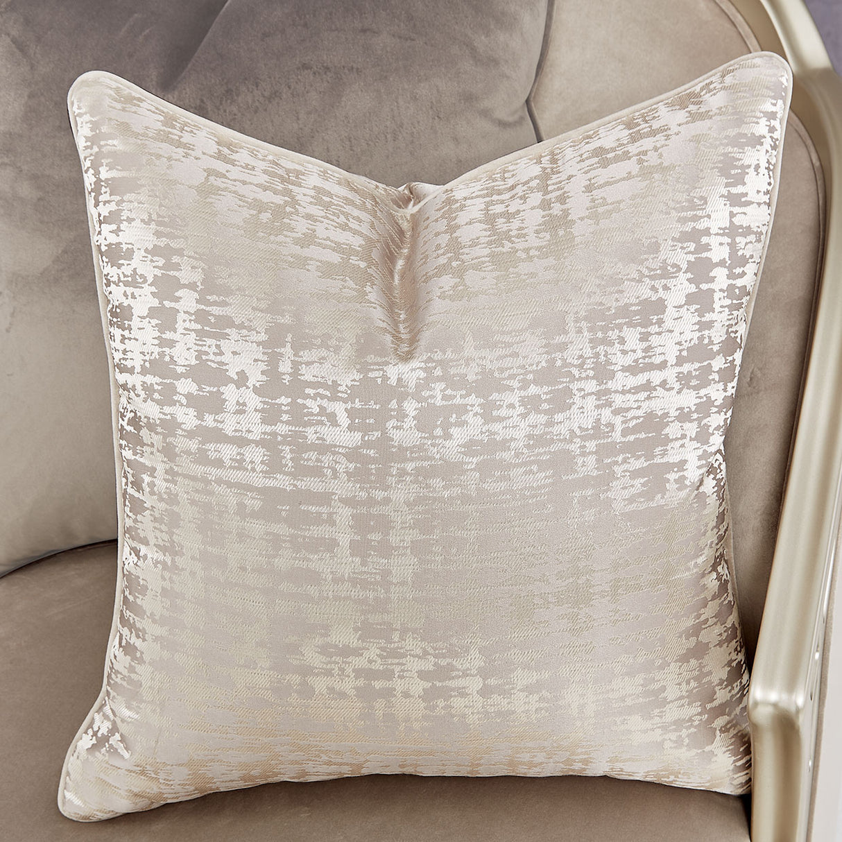 Villa Cherie Hazelnut Chaise from Michael Amini - Luna Furniture