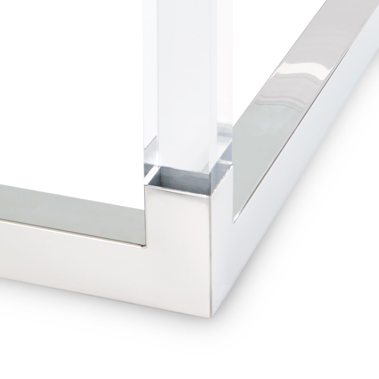 State St. Rectangular Cocktail Table with Acrylic Legs