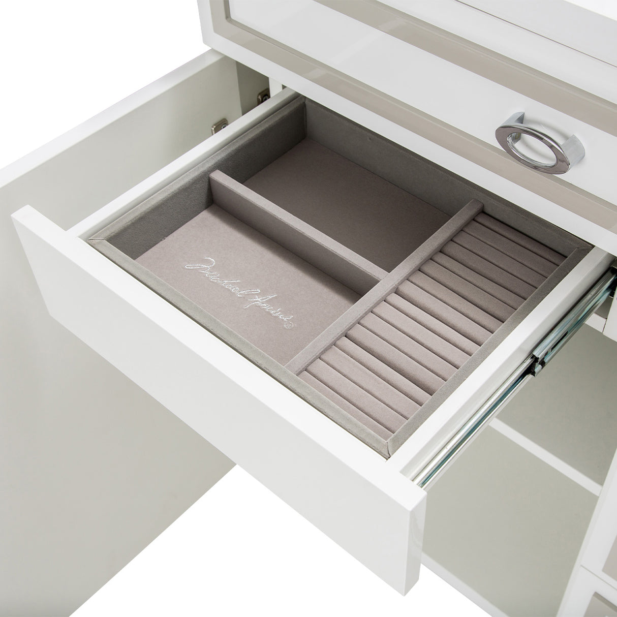 Sky Tower Cloud White Dresser from Michael Amini - Luna Furniture
