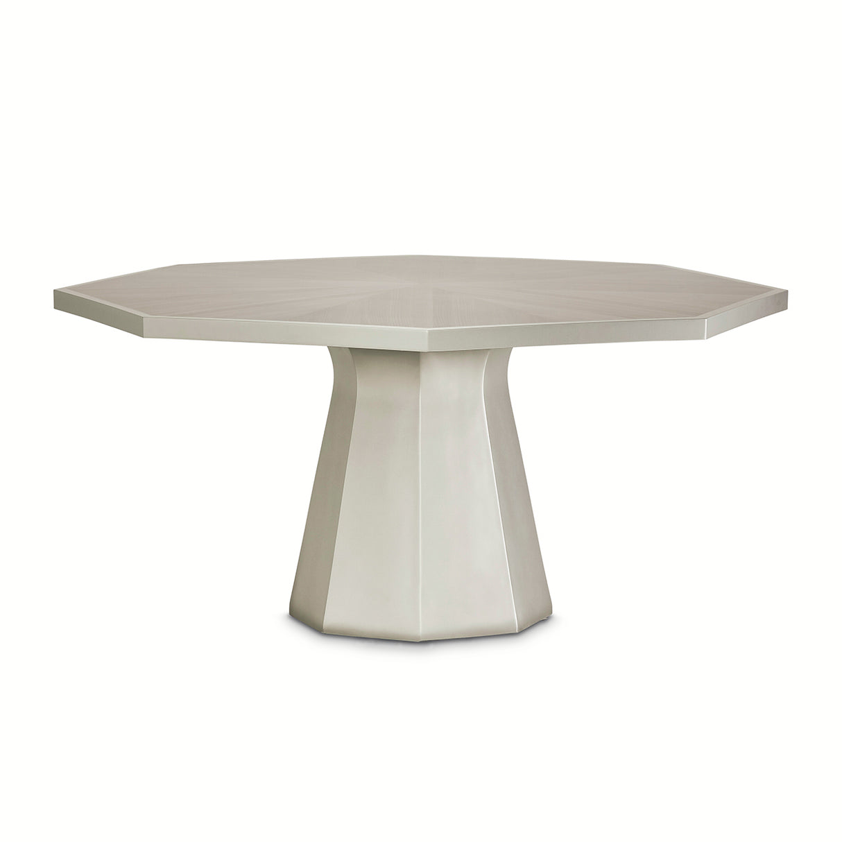 Lanterna Silver Mist Octagonal Dining Table (2 Pc) from Michael Amini - Luna Furniture
