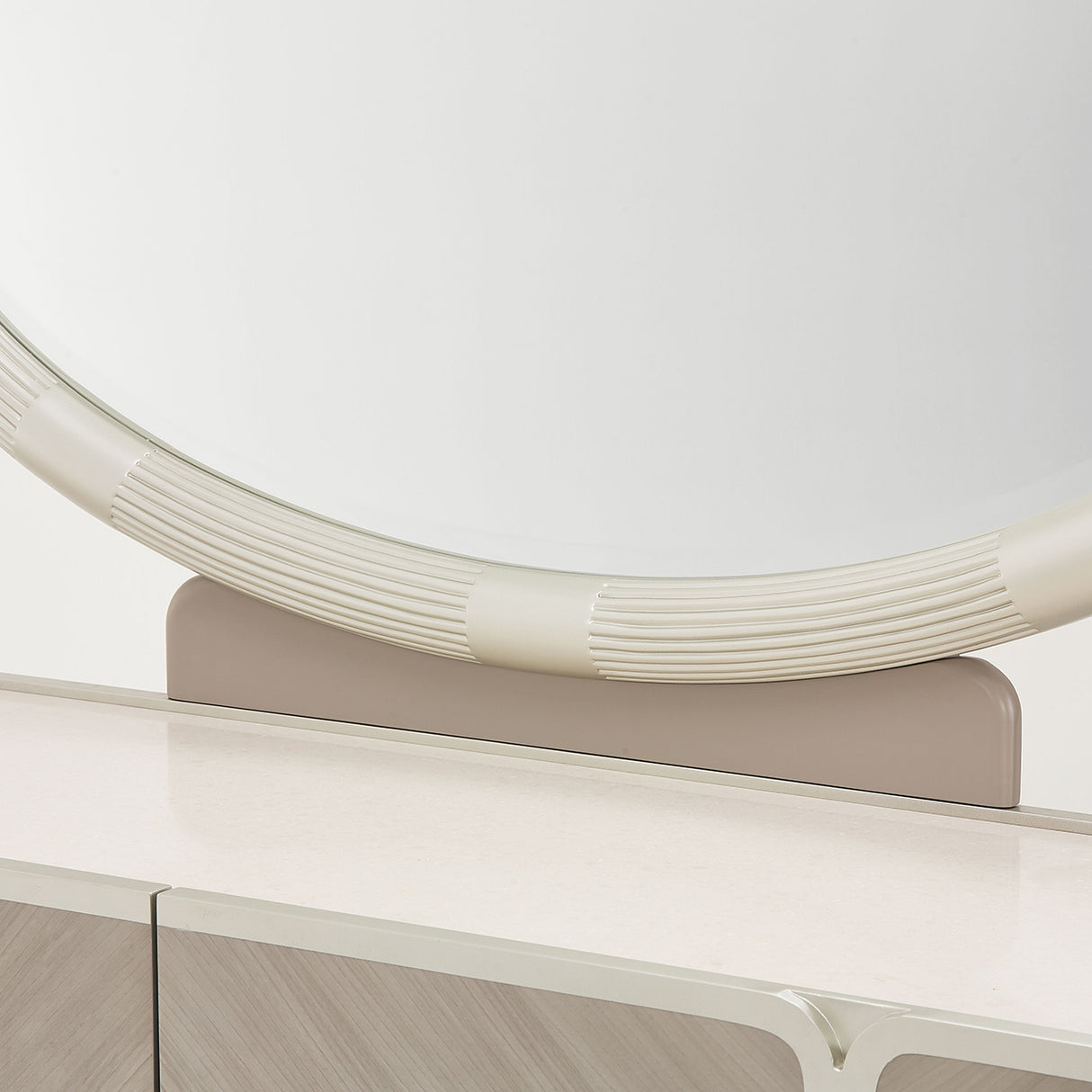 Lanterna Silver Mist Dresser With Mirror from Michael Amini - Luna Furniture