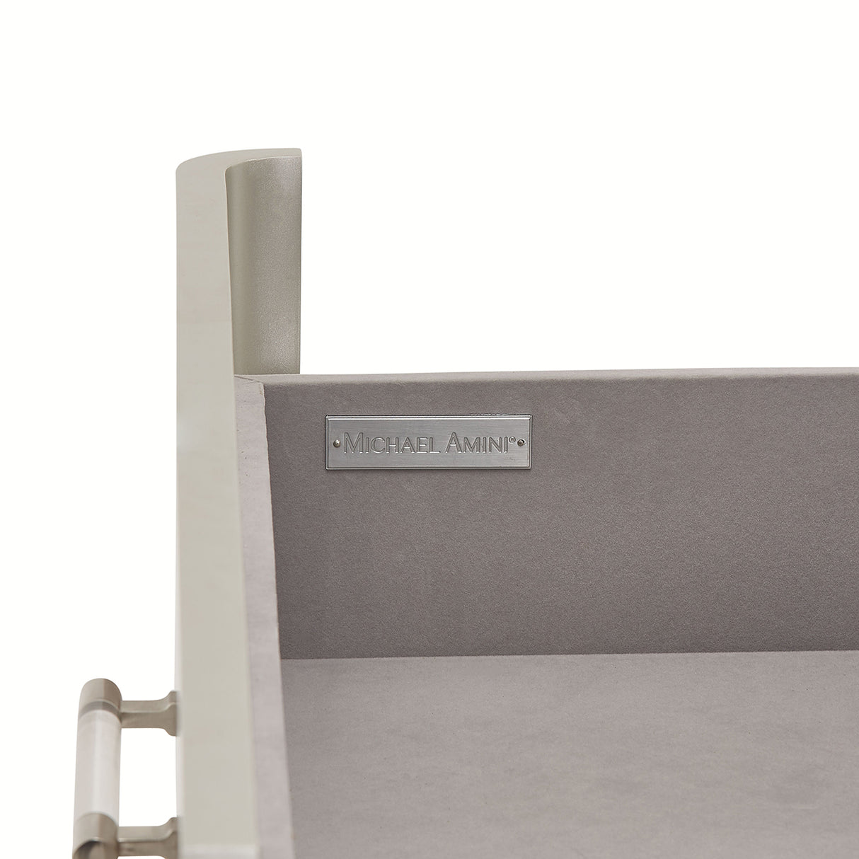 Lanterna Silver Mist Dresser from Michael Amini - Luna Furniture