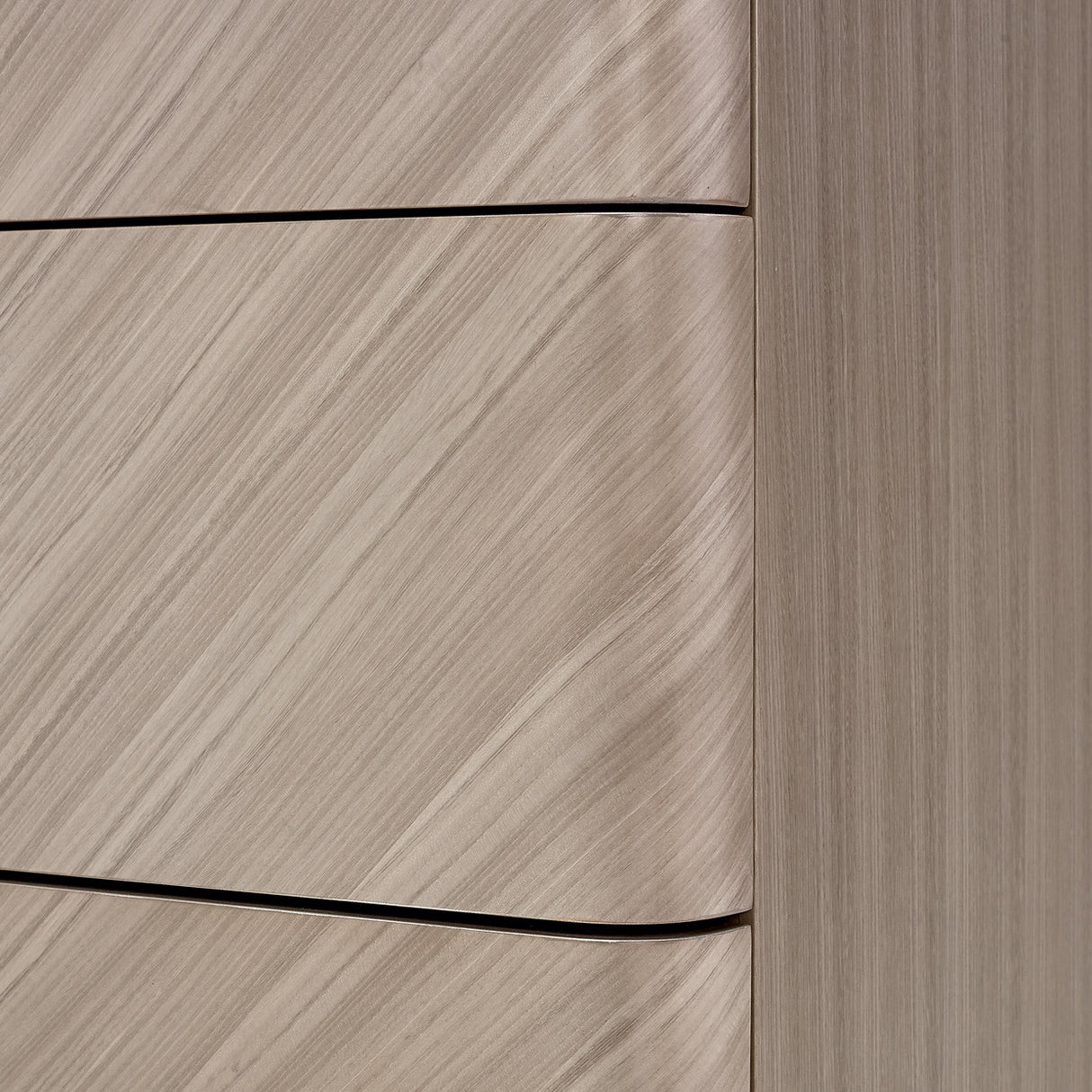Lanterna Silver Mist Highboy Vertical Chest from Michael Amini - Luna Furniture
