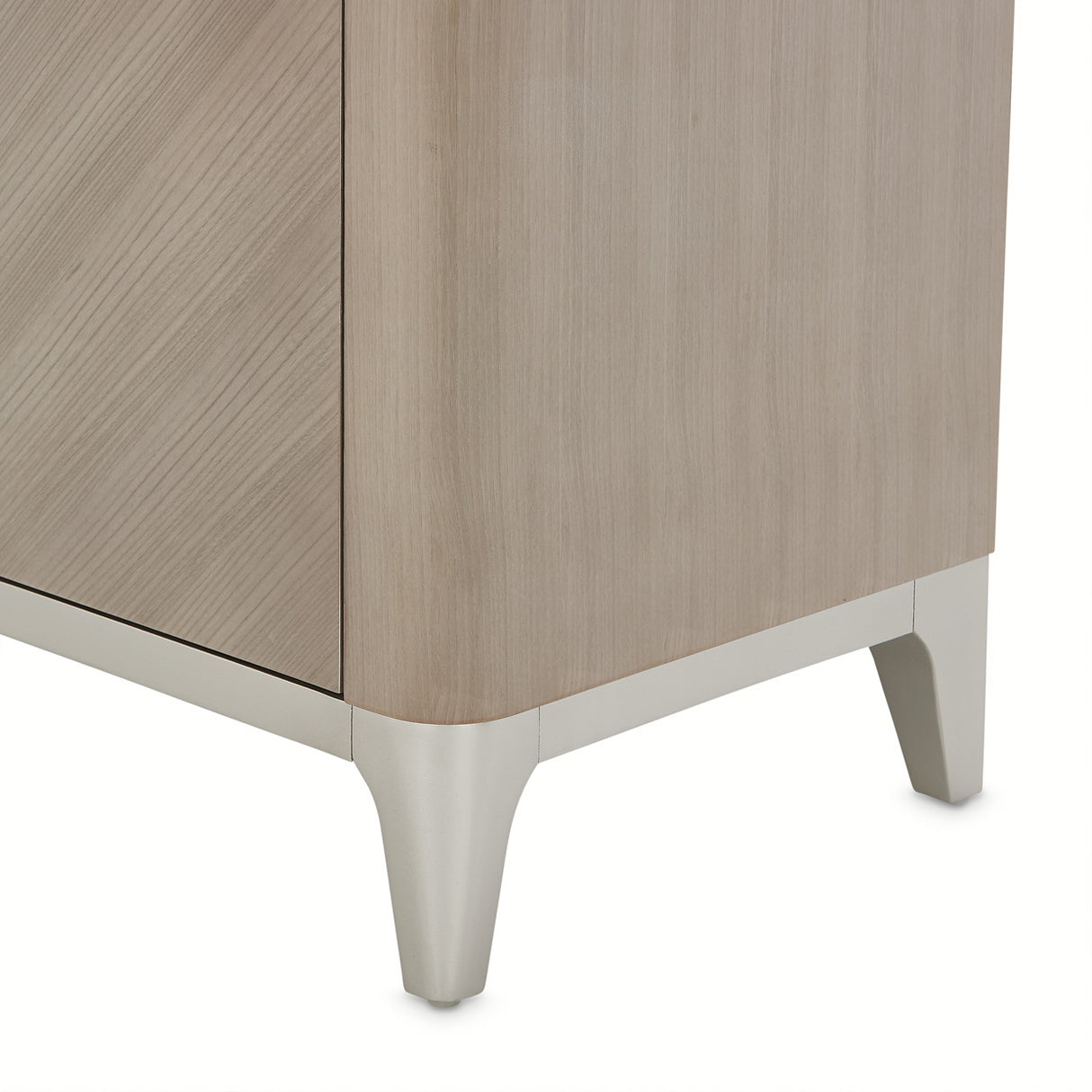 Lanterna Silver Mist Media Cabinet from Michael Amini - Luna Furniture