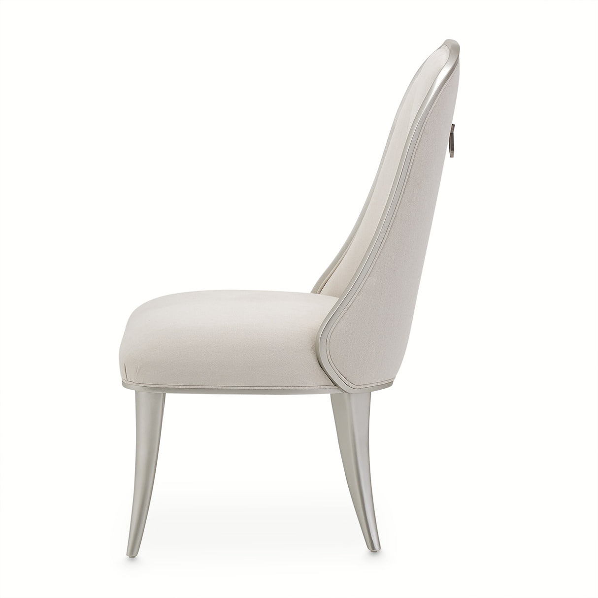 Penthouse Ash Gray Side Chair Ash Gray from Michael Amini - Luna Furniture