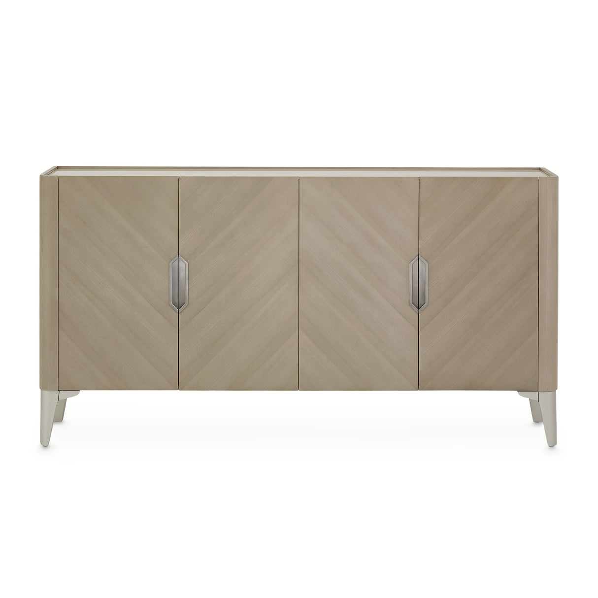 Penthouse Ash Gray Sideboard from Michael Amini - Luna Furniture