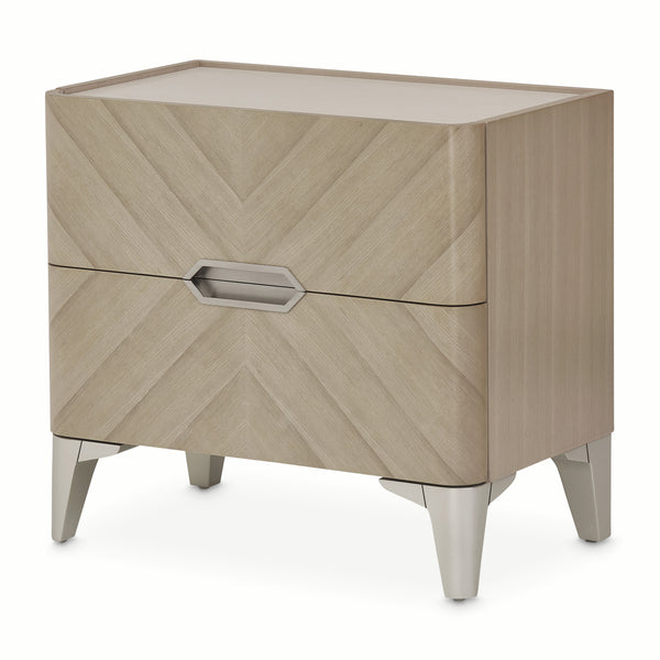Penthouse Ash Gray Nightstand