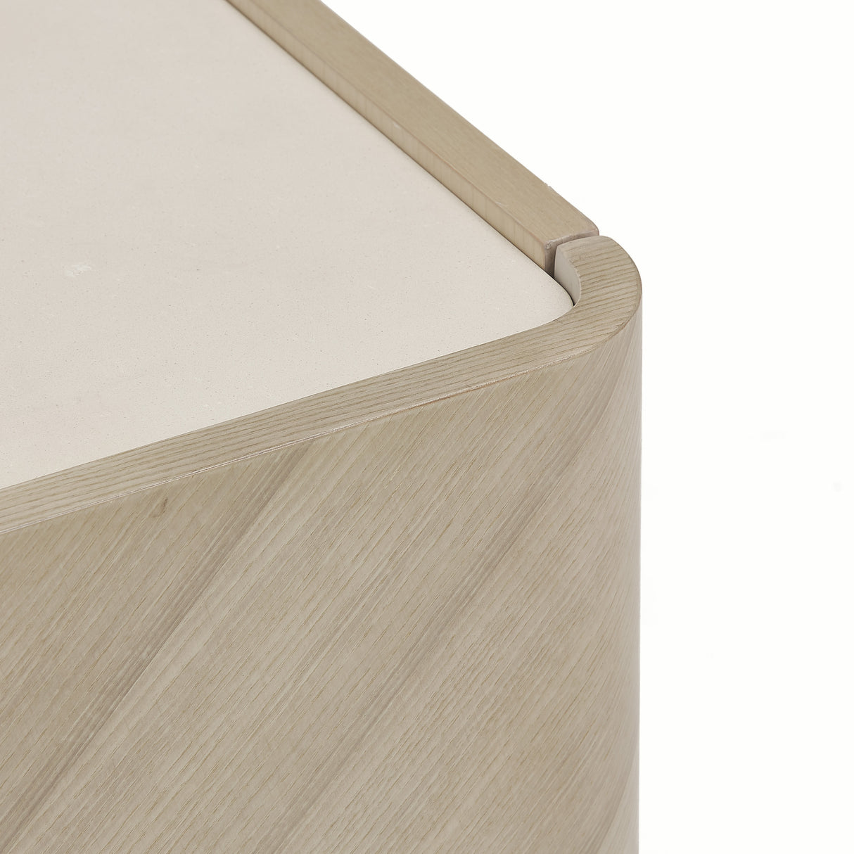 Penthouse Ash Gray Nightstand from Michael Amini - Luna Furniture