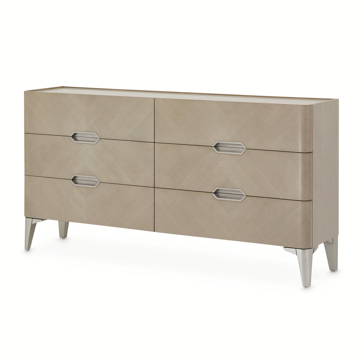Penthouse Ash Gray Dresser from Michael Amini - Luna Furniture