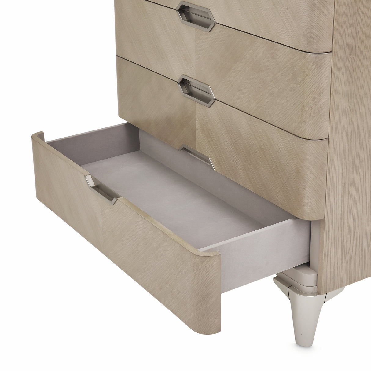 Penthouse Ash Gray 6-drawer Chest from Michael Amini - Luna Furniture