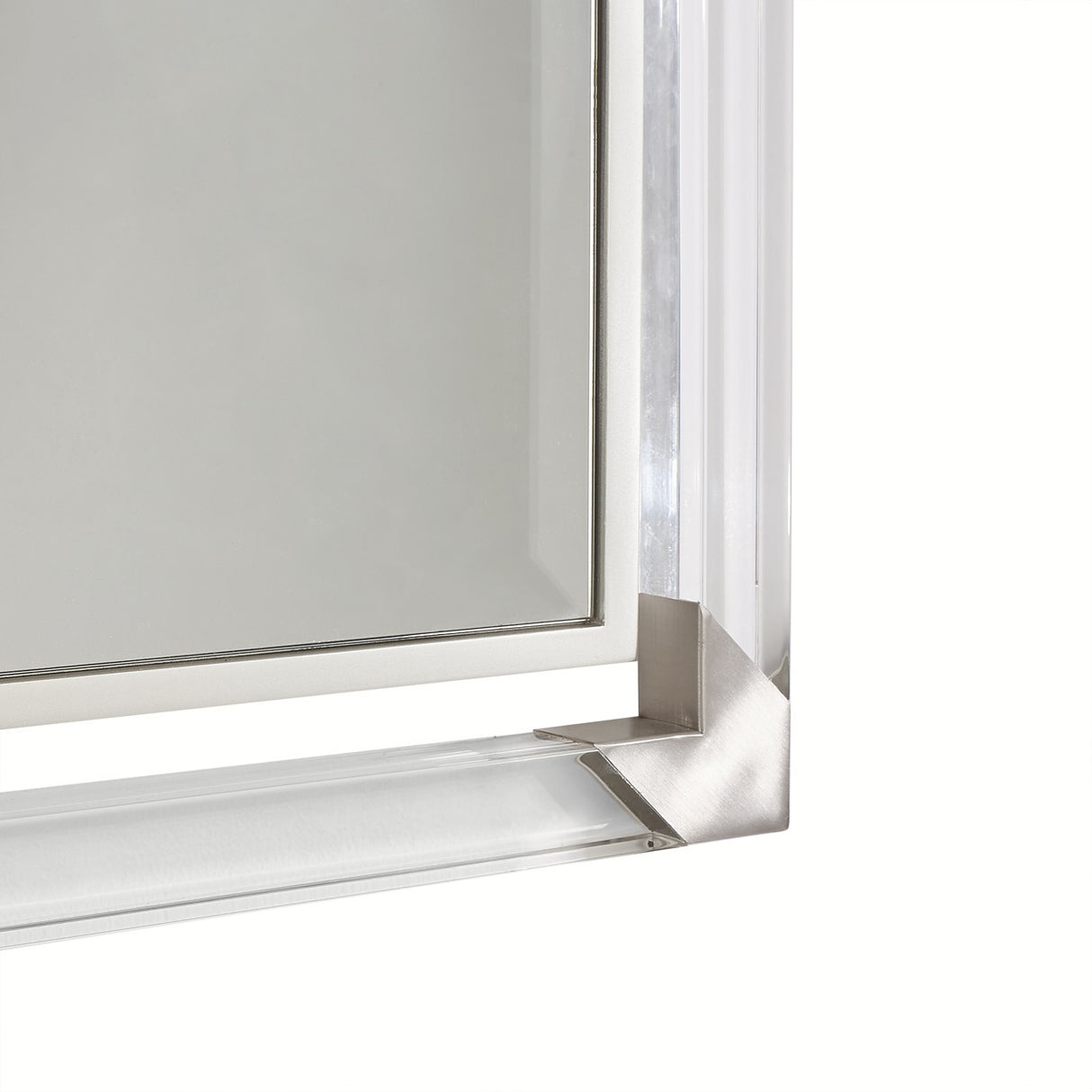 Penthouse Ash Gray Wall Mirror from Michael Amini - Luna Furniture