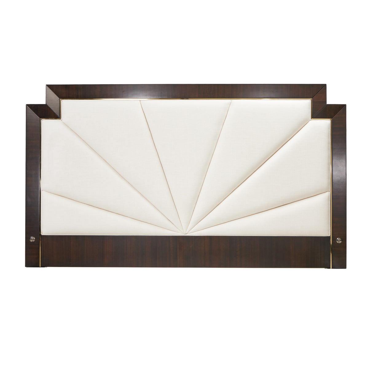 Belmont Place Espresso Cal. King Upholstered Bed from Michael Amini - Luna Furniture