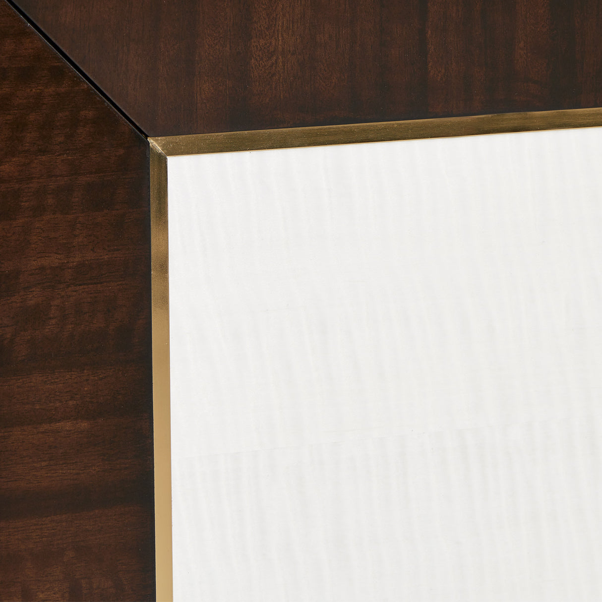 Belmont Place Espresso Eastern King Upholstered Bed from Michael Amini - Luna Furniture
