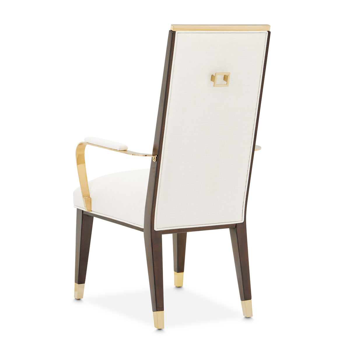 Belmont Place Espresso Dining Arm Chair from Michael Amini - Luna Furniture