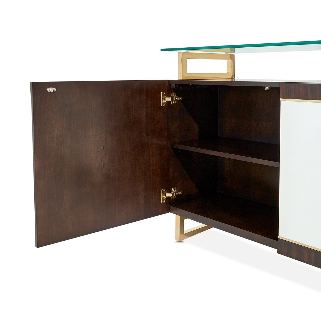 Belmont Place Espresso Sideboard from Michael Amini - Luna Furniture