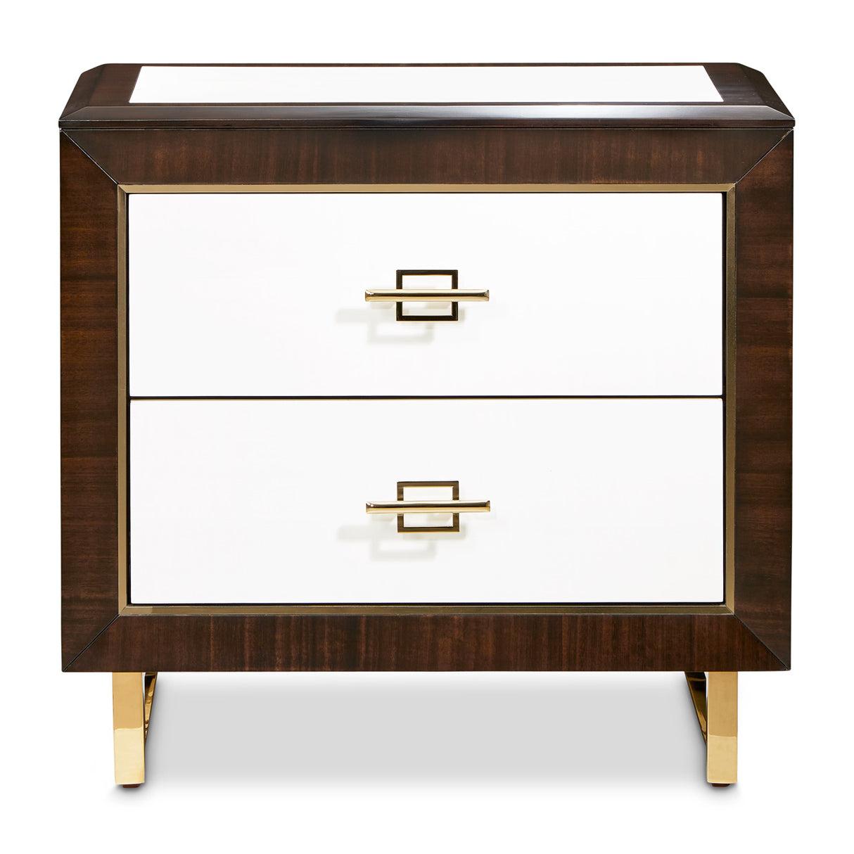 Belmont Place Espresso Nightstand from Michael Amini - Luna Furniture
