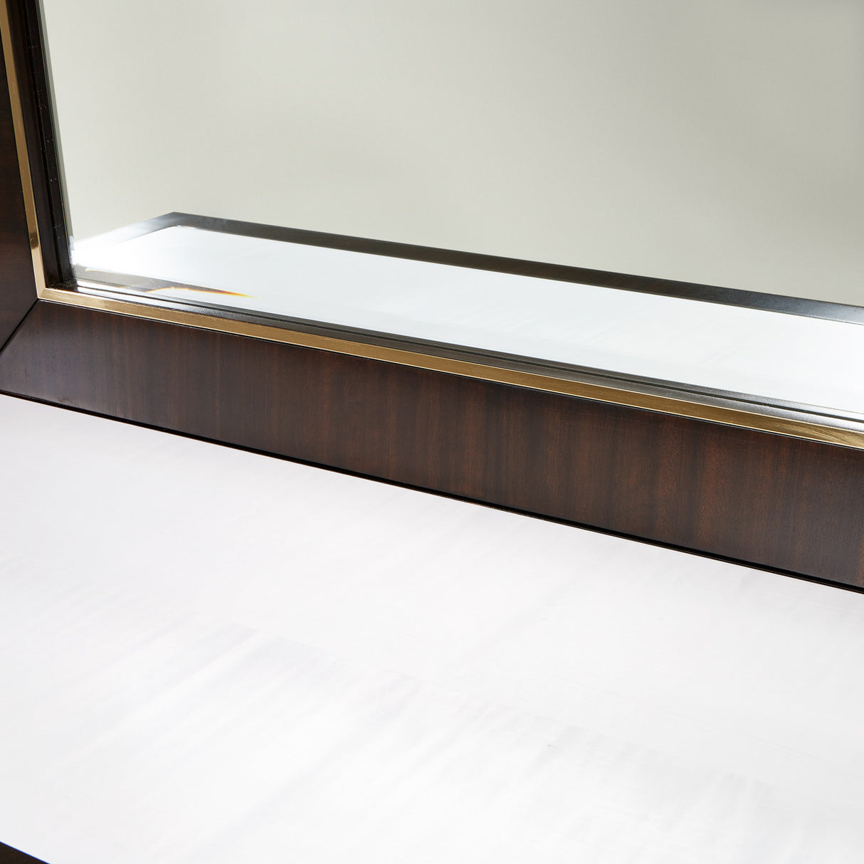 Belmont Place Espresso Dresser With Mirror from Michael Amini - Luna Furniture