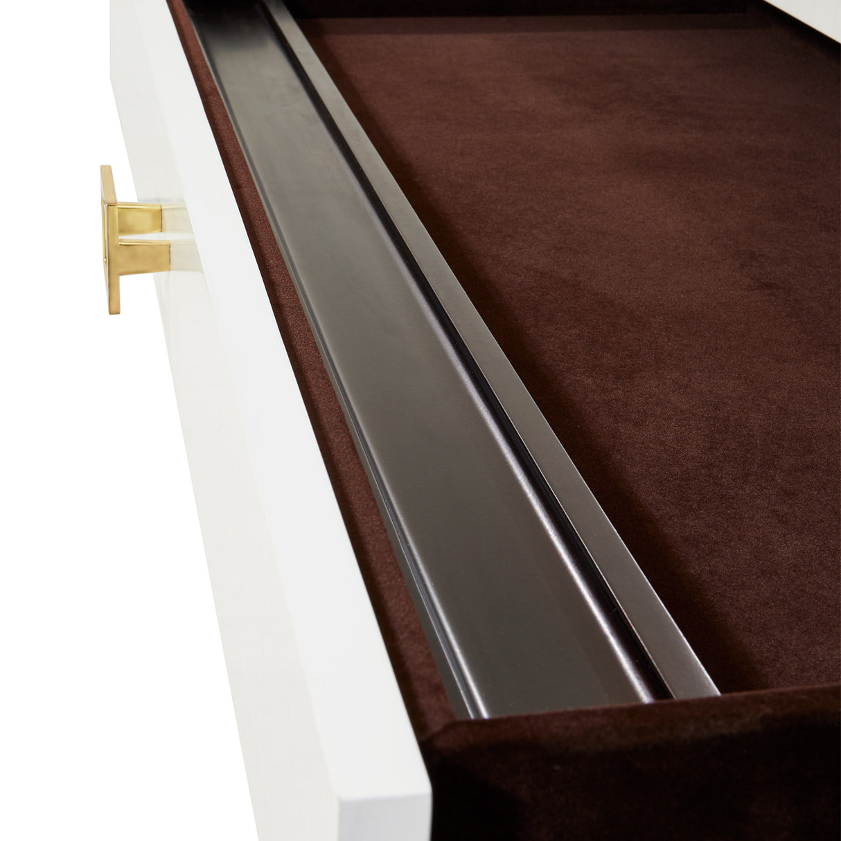 Belmont Place Espresso Desk from Michael Amini - Luna Furniture