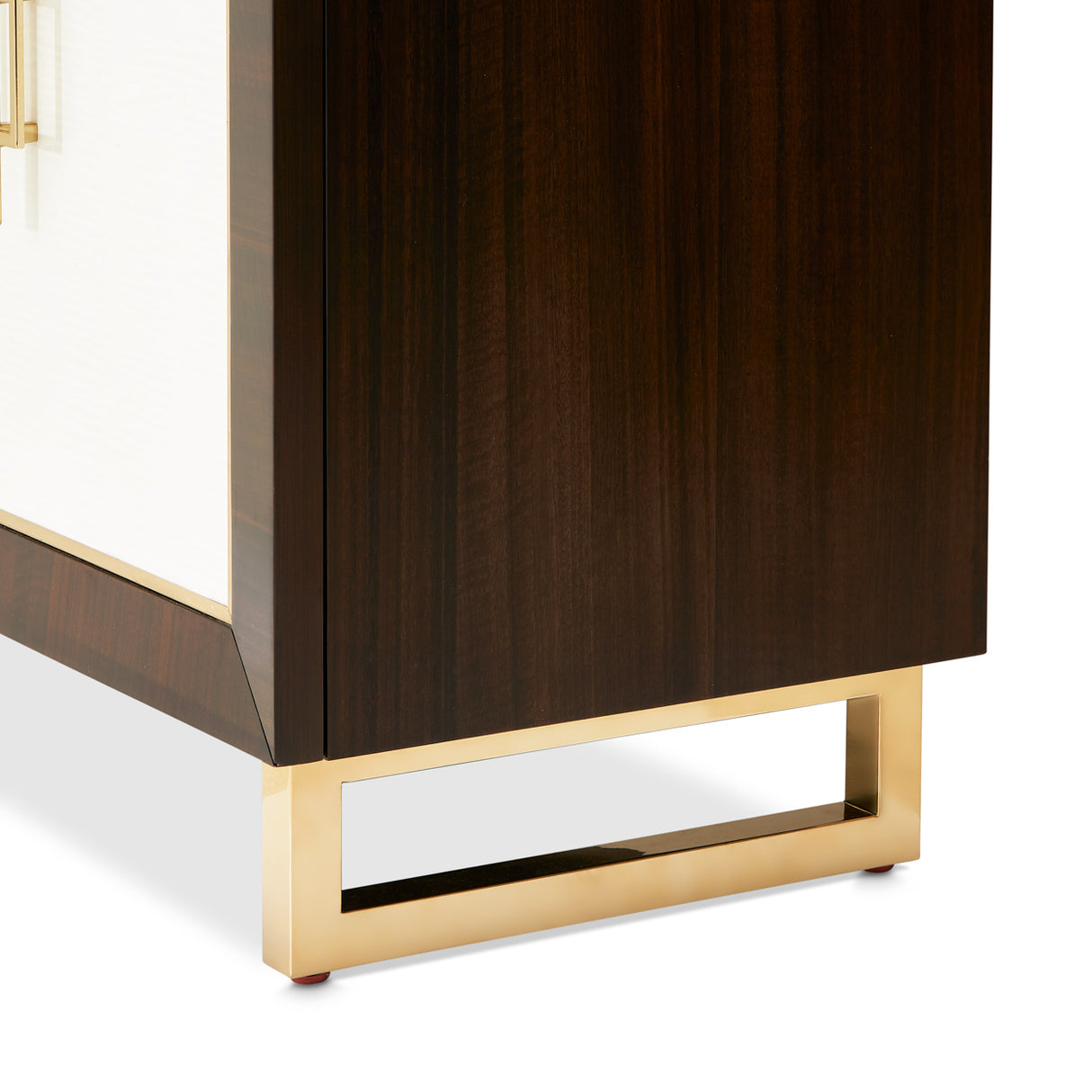 Belmont Place Espresso Display Cabinet from Michael Amini - Luna Furniture